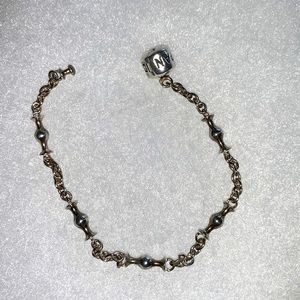 Pandora Sterling Clip bracelet